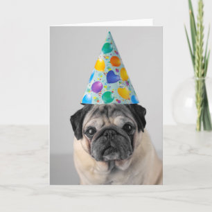 Tarjeta Fiesta Pug