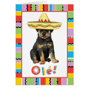 Tarjeta Fiesta Rottweiler