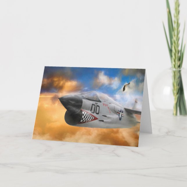 TARJETA FIGHTER JET WILD SKY FRONTIERS (Anverso)