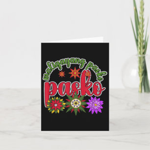 Tarjeta Filipinas Pilipinas Navidades filipinos Parol Xma