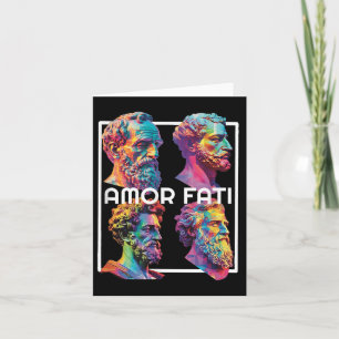 Tarjeta Filosofía del estoicismo moderno Ico estético grie