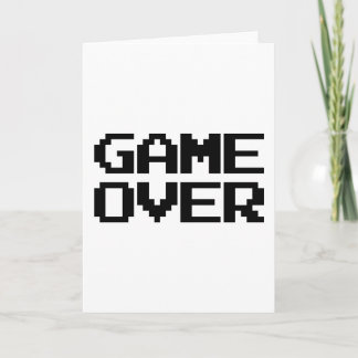 Tarjeta Fin del juego
