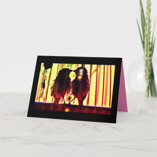 Tarjeta Finch Love (Anverso)