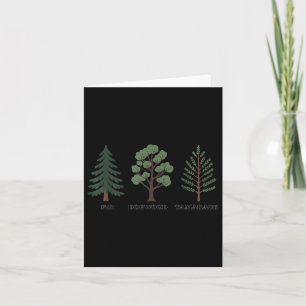 Tarjeta Fir Dogwood Tamarack