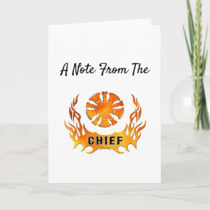 Tarjeta Fire Chief Notes