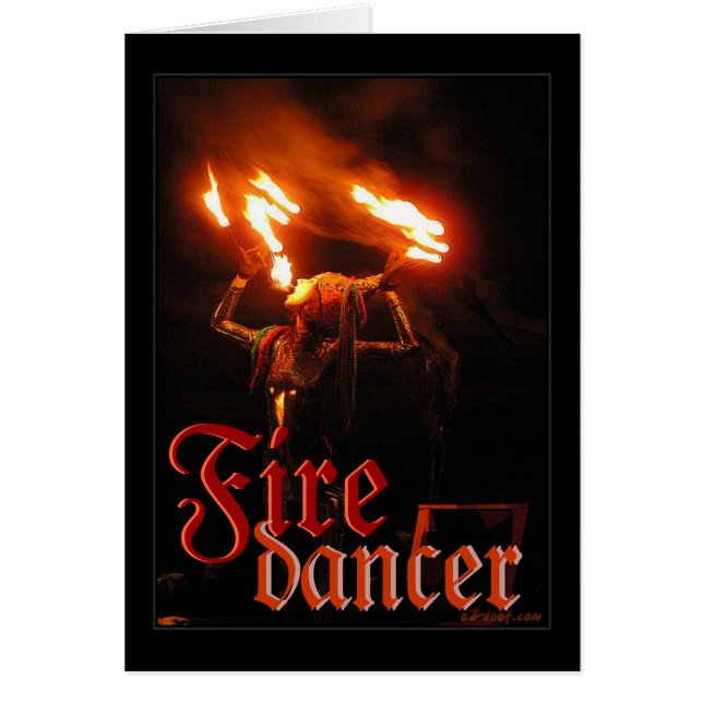 Tarjeta FireDancer (Frente)