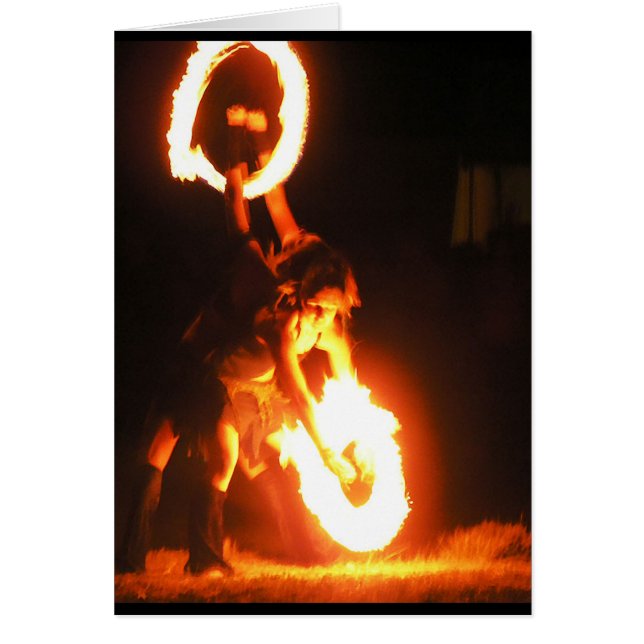 Tarjeta FireDancers #02 (Frente)