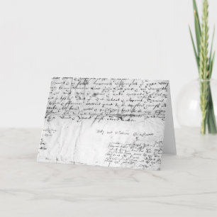 Tarjeta Firma de William Shakespeare, 1616