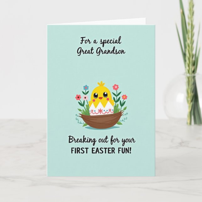 Tarjeta First Easter Fun Special Card (Anverso)