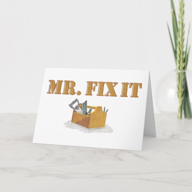 Tarjeta Fix-It (Anverso)