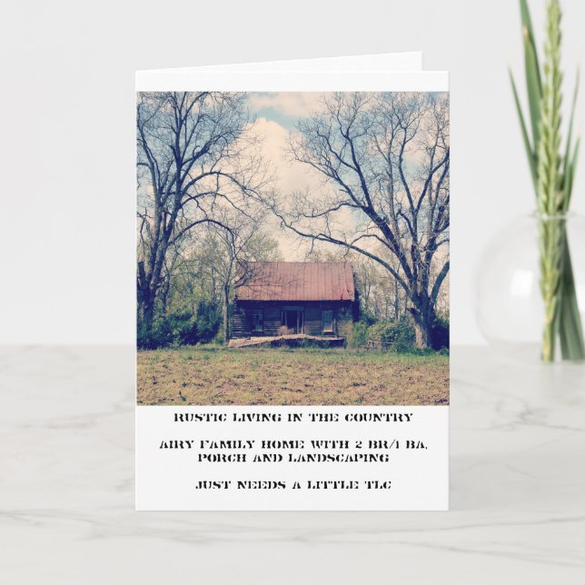 Tarjeta fixer upper greeting card (Anverso)