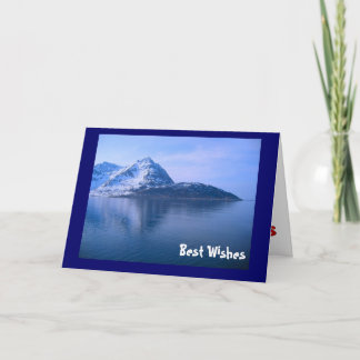 Tarjeta Fjord noruego