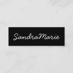 tarjeta flaca del M.U.A.