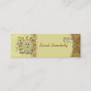 Tarjeta flaca del perfil o de visita de Litha Sun