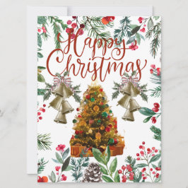 Tarjeta Flache Grußkarte