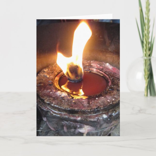 Tarjeta flama (Anverso)