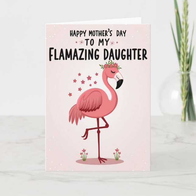 Tarjeta Flamazing Daughter Card (Anverso)
