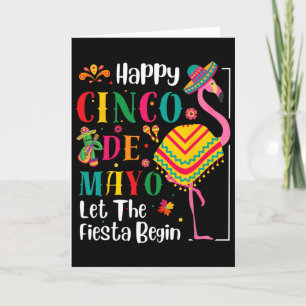 Tarjeta Flamenco Cinco De Mayo Fiesta Mexicana Para Hombre