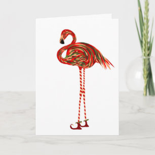 Tarjeta Flamenco de Navidad