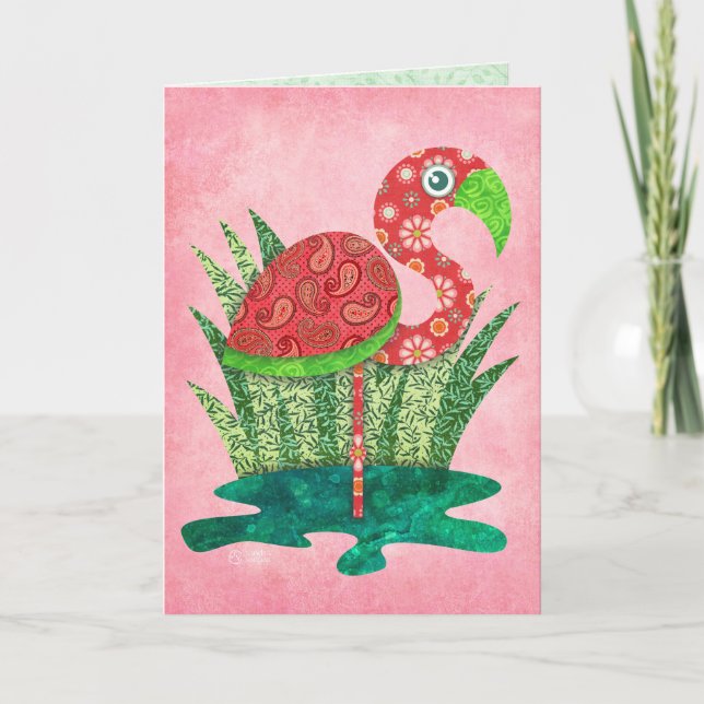 Tarjeta Flamenco Lindo (Anverso)