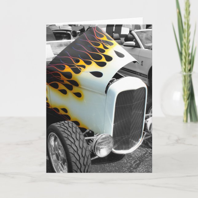 Tarjeta Flamin' Hot Rod (Anverso)