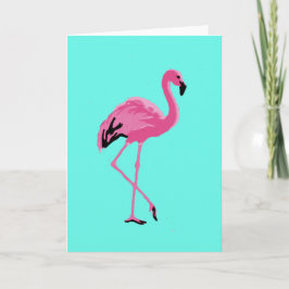 Tarjeta Flamingo