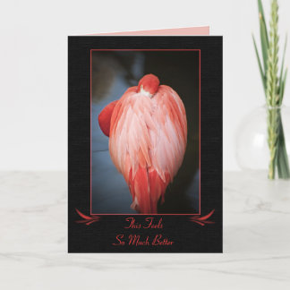 Tarjeta Flamingo