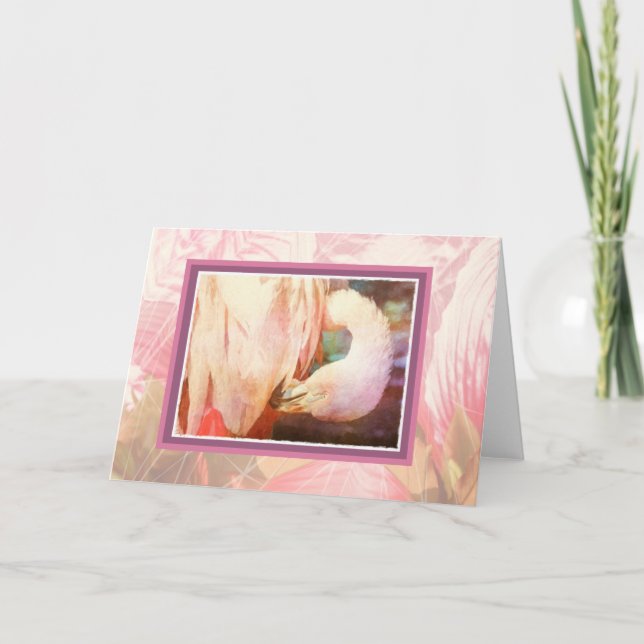 Tarjeta Flamingo Blank (Anverso)