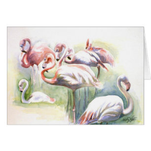Tarjeta Flamingo Fiesta
