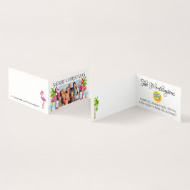 Tarjeta Flamingo Flamingo Ferry Christmas