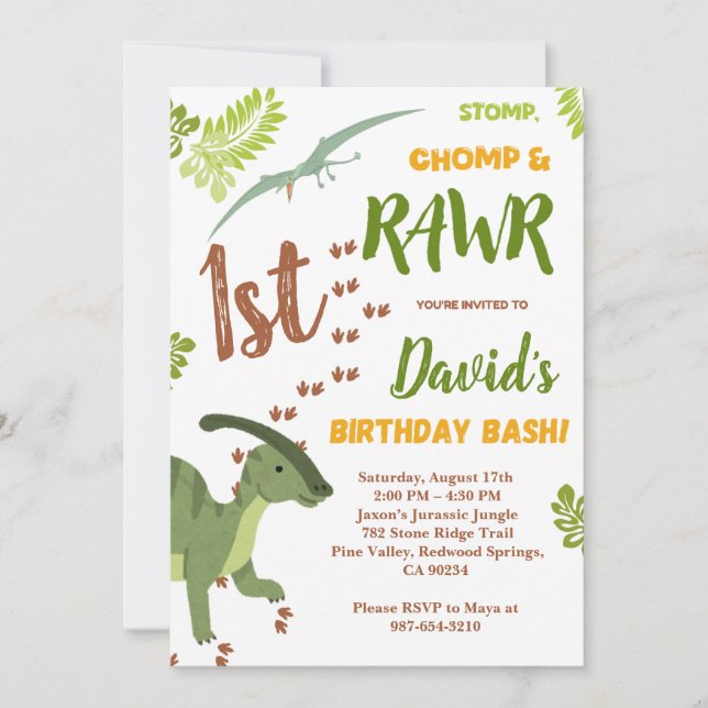 Tarjeta Flat Greeting Card (Anverso)