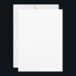 Tarjeta Flat Greeting Card<br><div class="desc">Create your own white personalizable,  minimalist style which can be easily updated with your Photo and text. If you need any help personalizing this product,  please contact me using the message button below and I will be happy to help.</div>