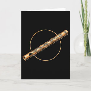 Tarjeta Flauta del Señor Krishna Nsuri Dios hindú espiritu