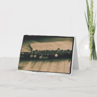 Tarjeta flauta piccolo 1839