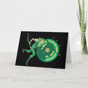Tarjeta Flecha verde con destino 2