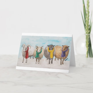 Tarjeta Fleece Navidad Card Blank