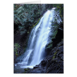 Tarjeta Fletcher Falls Con Cita Bíblica