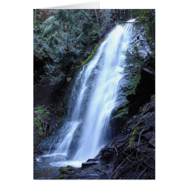 Tarjeta Fletcher Falls Con Cita Bíblica (Frente)