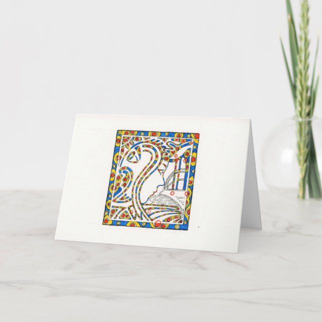 Tarjeta Fliegende Holländer Notecard de Der (Anverso)