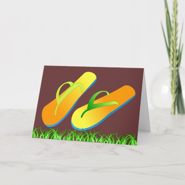 Tarjeta Flip Flops (Anverso)