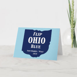 Tarjeta Flip Ohio Blue en 2024