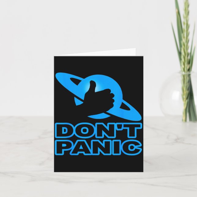 Tarjeta Flipn Sweet Don't Panic  (Anverso)