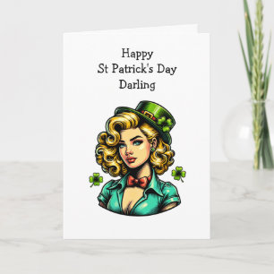 Tarjeta Flirty St Patrick's Day