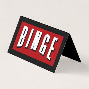 Tarjeta Flix de la serie Binge