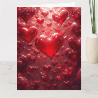 TARJETA FLOATING HEARTS