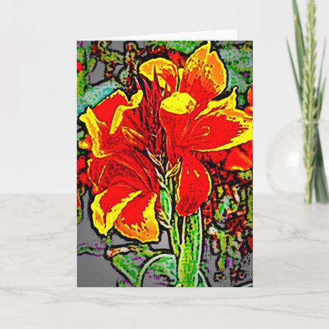 Tarjeta Flor 8 (Anverso)