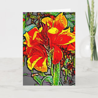 Tarjeta Flor 8