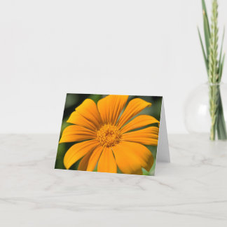 Tarjeta Flor amarilla Notecard de la sol