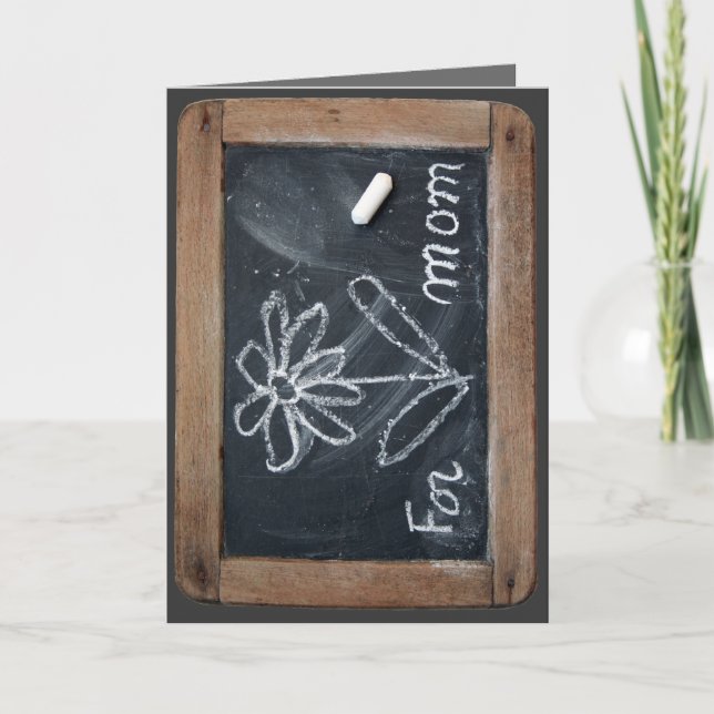 Tarjeta Flor Ardoise 10 para la escuela secundaria C Vinat (Anverso)