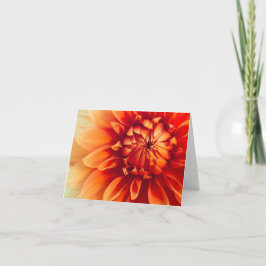 Tarjeta Flor de Dalia (Oculta)